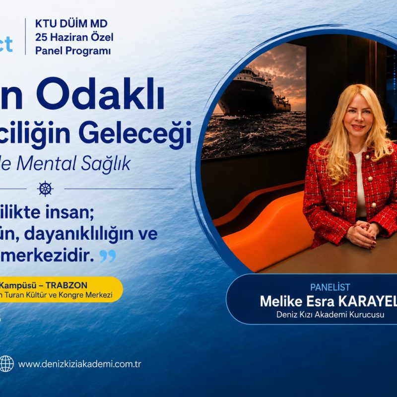 KTÜ DUİM Mezunlar Derneği Etkinliğinde İnsan Odaklı Denizcilik (1)